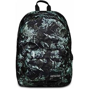 Seven Zaino Ischoolpack, Multicolore, con Power Bank integrato, Scuola e Tempo Libero