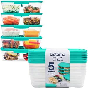 Nest It 5 contenitori con scomparti