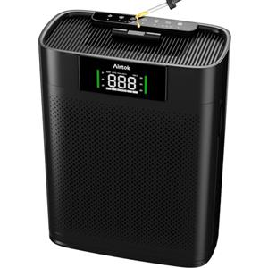 AIRTOK Purificatore d'Aria con Monitoraggio della qualità dell'aria PM 2.5, modalità Sleep, Aromaterapia, per Casa 1300 Ft², Filtro HEPA Rimuove 99,97% di Allergeni Fumo Polvere Polline di Pet Odore