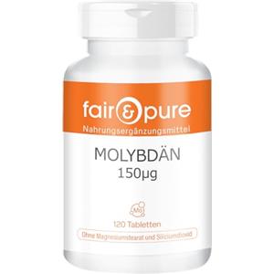 Fair & Pure® - Molibdeno 150µg - Molibdato di sodio vegano - 120 Compresse