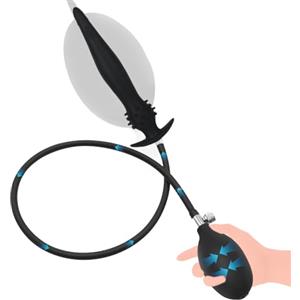 Qcpuuu Plug Snale gonfiabile, 26CM Nuovo Espansore Anale con Pompa, Anal Plug in silicone XXL, Sex toy in silicone per uomini e donne