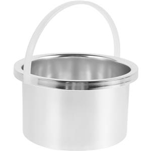 Cabilock Pentola Cera in Lega di Alluminio per Sciogliere Cera Scaldacera Interno per Macchina Depilazione e Trattamenti Wax Therapy Pentolino Fusione Rapida per Rimozione Capelli