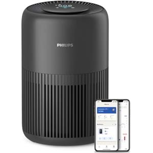 Philips Purificatore d'aria Serie 900, filtro HEPA NanoProtect + carbone attivo, CADR 250m³/h per allergici 65m², silenzioso, intelligente ed efficiente dal punto di vista energetico (AC0951/13)
