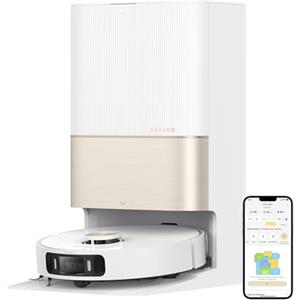 DREAME X30 Ultra Robot Aspirapolvere Scopa Rimovibile e Sollevabile, Mocio rimovibile e sollevabile, pulizia intelligente dei tappeti, aspirazione da 8.300Pa, Auto-pulizia moci a 60 °C