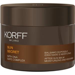 Korff Sun Secret Balsamo Doposole Idratante e Lenitivo 150 ml - Emulsione Soffice per Viso e Corpo
