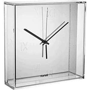 Kartell Tic & Tac Orologio, Metallizzato, Bianco (Cromato)