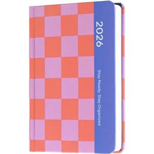 Grupo Erik Agenda Settimanale 2026 A6, Agendina Tascabile 2026 Lavoro Stay Ready : Carta ad Alto Spessore e Copertina Rigida │ Include Sticker (Dic. 2025 a Dic. 2026)