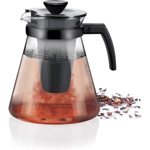 Tescoma 646624 Teo Teiera con Filtro, Vetro, 1.7 L