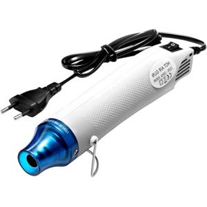 Wowfast Pistola Termica, Pistola Aria Calda, Pistola Termica Professionale, 220V 300W Pistola Termica Elettrica Portatile Calda Heat Gun per Goffratura Artigianale, Tubi Termorestringenti, Creare Candele