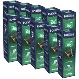Generico 100 Capsule Caffé Miscela decaffeinata compatibile Caffitaly System Borbone decaffeinato