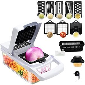 MAGIC SELECT Tagliaverdure Manuale, Mandolina da Cucina Multifunzionale