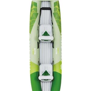 Aqua Marina Kayak Gonfiabile Betta 412 - 2 Posti, PVC Rinforzato, Capacità 180kg