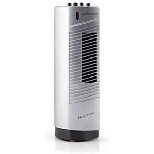 Orbegozo TM 0915 - Mini ventilatore a torre da tavolo, 30 W, grigio e nero