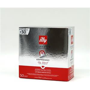 illy 50 CAPSULE IN ALLUMINIO ILLY MISCELA CLASSICO COMPATIBILI CON NESPRESSO