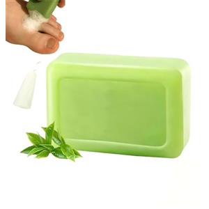 Generico Barra di Sapone all'Olio di Tea Tree 2-Pack con Olio di Cocco, Sapone Naturale per Piedi e Corpo per il Controllo degli Odori, Pulizia Rinfrescante per Donne e Uomini (1Pezzo)