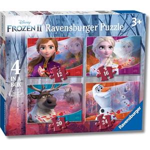 Ravensburger - Puzzles Disney Frozen 2 4 Pack | Puzzle Bambini 3 Anni In Su | Regalo Bimba 3 Anni In Su 72 Pezzi | Puzzle Bambini 19 X 14 Cm | Puzzles Stitch Bambina