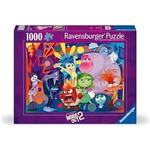 Ravensburger - Puzzle 1000 Pezzi Inside Out 2 | Puzzle Per Adulti E Tutta La Famiglie | Dimensione Di 70x50 Cm | Regalo Adulti