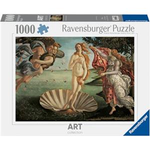 Ravensburger - Puzzle Arte 1000 Pezzi Botticelli: Nascita Di Venere | Puzzle Per Adulti | Per Tutta La Famiglia | Con Una Misura Di 70x50 Cm | Regalo Adulti