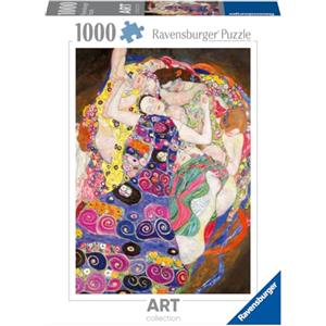 Ravensburger - Puzzle Arte 1000 Pezzi Klimt: La Vergine | Puzzle Per Adulti | Per Tutta La Famiglia | Con Una Misura Di 70x50 Cm | Regalo Adulti