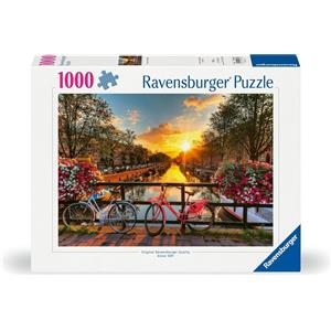 RAVENSBURGER 00662 PUZZLE DA 1000 PZ. BICICLETTE AD AMSTERDAM