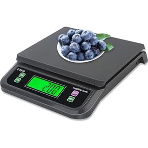 LICHUXIN Bilancia Cucina Digitale 30kg Bilancia Professionale per Alimenti Bilancia Cucina con g,oz,lb,kg,TL,ct 6 unità con Funzione PCS e Tare Bilancia da Cucina con Display LCD E Adattatore