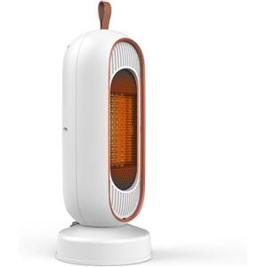 Neqraxis Stufetta Elettrica da Bagno, Termoventilatore Portatile 1300W, Stufetta Elettrica Basso Consumo con Riscaldamento Rapido, 2 Livelli, Silenzioso, Doble Protección de Seguridad per Casa Interno