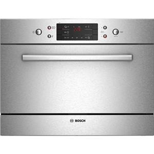 BOSCH Lavastoviglie Compatta ad Incasso, Serie 6, 6 Coperti, Classe Energetica F, Acciaio Inox - SKE52M75EU