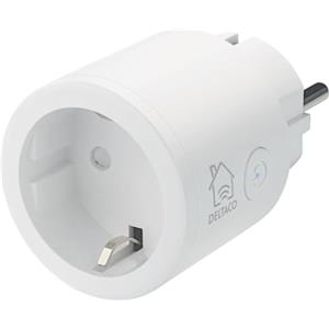 Deltaco 817001 smart home sh-p01 — wi-fi 2,4 ghz - bianco