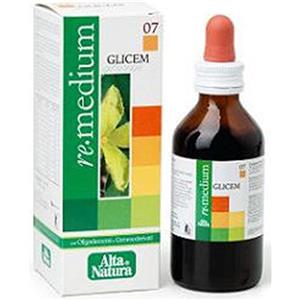 Alta Natura Remedium Glicem 07 Integratore Alimentare, 100ml