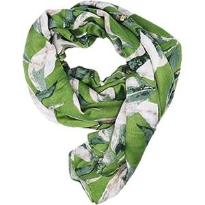 QUEEN HELENA Sciarpa Invernale Calda Scialle Girocollo Fantasia Casual Donna SC22-1 (SC22-2 Verde, Taglia Unica)