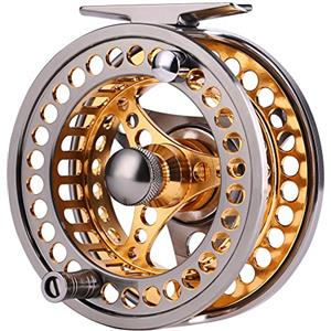 Sougayilang - Mulinello grande per pesca a mosca Arbor 2+1 BB con corpo in lega di alluminio CNC e bobina del mulinello misure 5/6,7/8, 5/6 Reel