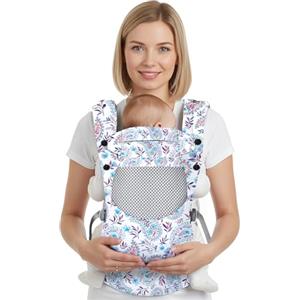 YooxArmor YooxAromr Marsupio Neonato,Ergonomico Regolabile Marsupio per Neonati di 3-36 Mesi,Porta Bebè per Bambini da 3-30kg,Voltato verso l'interno e verso l'esterno,Anteriore e posteriore