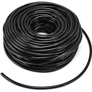 Duokon Tubo di Irrigazione, 50m / 164ft 4/7 Tubo per Irrigazione a Goccia Tubo Flessibile per Giardino Aiuola Prato Agricoltura