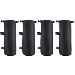 ValueHall Sacchi di Sabbia per Gazebo 4 Pezzi Zavorre per Gazebo per Fissaggio Stabilizzazione di Tettoia Tenda da Sole Rifugio Esterno Tendone V7059B