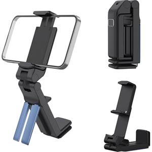 Smilbaley Porta Cellulare Scrivania, Supporto Smartphone Scrivania, Supporto Cellulare, Accessori Viaggio Aereo, Supporto Pieghevole per Smartphone da Viaggio, Scelta Perfetta per Aereo, Treno e Auto