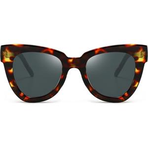 Dollger Occhiali da sole retro Cat Eye Donne Uomini Vintage Quadrato Guscio di tartaruga Moda Occhiali da sole Cateye Leopardo