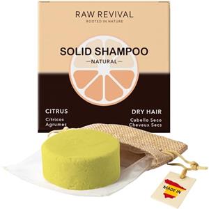 RAW REVIVAL - Shampoo capelli secchi fini et ricci | Anticaduta, Anticrespo | Crescita capelli veloce, Volumizzante capelli fini | Olio di jojoba et avocado, Curcuma, Vitamine C/E | Naturale Vegano