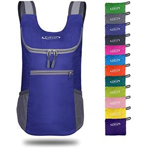 G4Free Zaino piccolo 11L pieghevole ultraleggero borsa da trekking per viaggi campeggio sport bicicletta uomo donna
