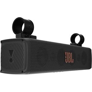 JBL Cassa RallyBar S 21 Soundbar Bluetooth Universale da Esterno per Veicoli e Barca Marine, 8 Casse Stereo Impermeabili, Amplificatore da 150W rms, Pro Hi-Res Audio e Subwoofer integrato