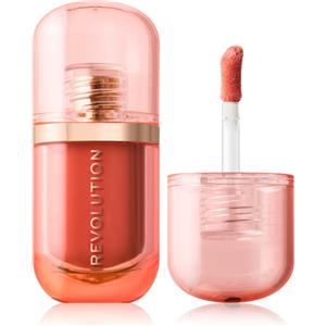 Makeup Revolution Superdewy Blush Burst - Blush Siero Idratante con Peptidi e Acido Ialuronico, 4.2 ml