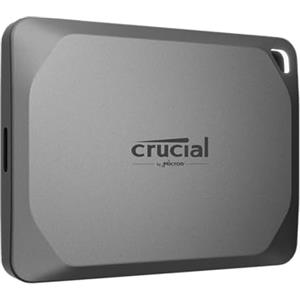 Crucial X9 Pro 1 TB USB tipo-C 3.2 Gen 2 [3.1 Gen 2] Grigio (Crucial X9 Pro - SSD - encrypted - 1 TB - external [portable] - USB 3.2 Gen 2 [USB-C connector] - 256-bit AES)