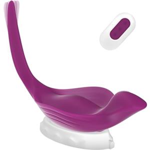 COIZXURD Vibratore clitoride indossabile per le donne, silenzioso Butterfly Panty Massager Giocattoli sessuali con telecomando (TE-luolan)