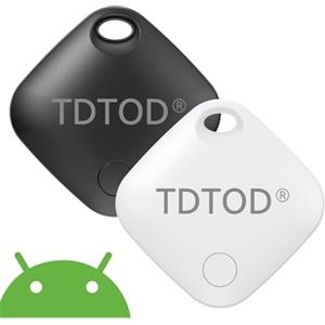TDTOD Air Tracker Tag Android,Smart Tracker Tag GPS Localizzatore Chiavi Compatibile con Trova Dispositivo(Solo Android) Air Tracker Tag Bluetooth Localizzatore Chiavi per Chiavi/Bagagli/Valigie