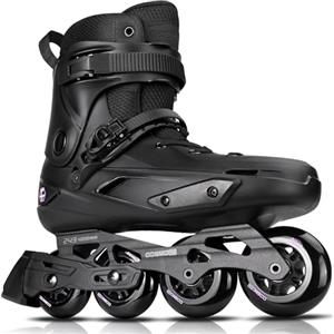 COSMOID TT Pattini in linea per donna e uomo, lame per pattini a rotelle per adulti uomo e donna, lame per pattini a rotelle professionali per fitness unisex