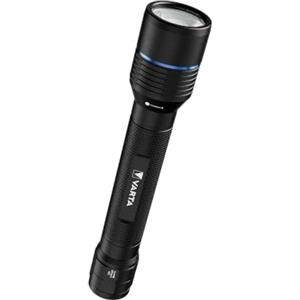 VARTA torcia F40R (ricaricabile) | 5 modalità di luce, Powerbank 5200 mAh, alluminio aeronautico, USB C, messa a fuoco di precisione, ricaricabili