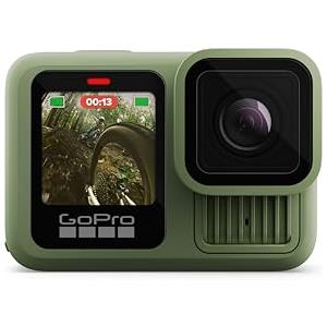 GoPro HERO13 Black nel colore Forest Green (Colore in edizione limitata) - Action camera impermeabile con video 5.3K60, foto 27MP + compatibilità con obiettivi serie HB