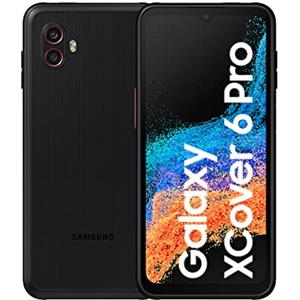 Samsung Galaxy XCover 6 Pro Smartphone Android Resistente all'Acqua, Display da 6.6'', 6 GB di RAM e 128 GB1 di Memoria Interna Espandibile2, Batteria 4.050 mAh3, Nero [Versione italiana]