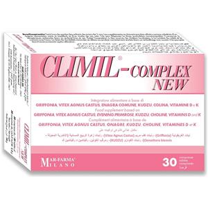 Mar-Farma Climil Complex New - Integratore alimentare con Griffonia e Kudzu, 30 Compresse