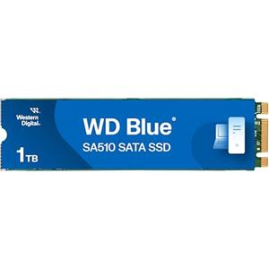 Western Digital WD Blue SA510, 1 TB, M.2 SATA SSD, fino a 560 MB/s, Include Acronis True Image per Western Digital, clonazione e migrazione del disco, backup completo e ripristino rapido, protezione da ransomware