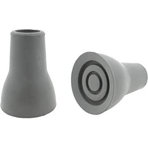 Lifeswonderful 2 Pezzi - Puntali SaferStep 22mm Ammortizzanti Antiscivolo Per Stampelle, Bastone Da Passeggio - Da Lifeswonderful